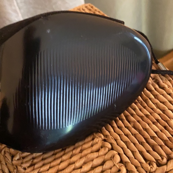 ASOS Ankle Toe Peep Toe Heels Black 6 Faux Suede - Picture 8 of 13